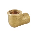 CAVAL - GOMITO RIDOTTO FF IN OTTONE GIALLO