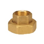 DIANHIDRO - CODOLO F SEDE PIANA CON CALOTTA PER CIRCOLATORI + GUARNIZIONE