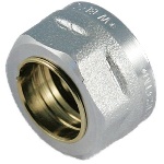 TIEMM - DADO CROMATO CON OGIVA E GUARNIZIONE PER TUBO RAME