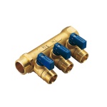 TIEMM - COLLETTORE NINO 3 VIE CON VALVOLE A SFERA