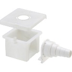 FIV - SCATOLA AD INCASSO PER GOMITI FLANGIATI