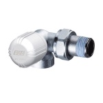 FAR   VALVOLA TERMOSTATIZZABILE A SQUADRA  DX FERRO 3/8