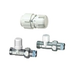 FAR 321-1681-03 KIT VALVOLA + DETENTORE DIRITTO + TESTA TERMOSTATICA ATTACCO RAME