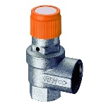 FAR - VALVOLA DI SICUREZZA ORDINARIA CROMATA PER IMPIANTI SOLARI