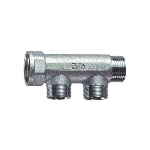 FAR - COLLETTORE CROMATO A 2 DERIVAZIONI  (FAR)