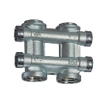 FAR - COLLETTORE COMPLANARE COMPONIBILE CROMATO (FAR)