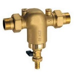 FAR - FILTRO PER IMPIANTI SANITARI CON ATTACCHI MANOMETRO MM GIALLO