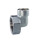 FAR - RACCORDO TERMINALE A SQUADRA CROMATO PER COLLETTORI COMPONIBILI