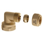 FAR - GOMITO FEMMINA CON TENUTA METALLICA PER IMPIANTI SOLARI