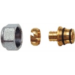 FAR - KIT PER TUBO MULTISTRATO 24x19 CALOTTA CROMATO