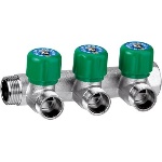 S.F. - COLLETTORE 3 DERIVAZIONI  M.F. REGOLABILI