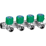 S.F. - COLLETTORE 4 DERIVAZIONI REGOLABILI