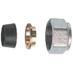 S.F. - KIT DI TENUTA IN GOMMA A COMPRESSIONE PER TUBO RAME 3 PZ