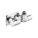 CALEF - VALVOLA TERMOSTATIZZABILE DETENTORE A DOPPIA SQUADRA VERSIONE DX