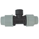 PLASS - TEE A 90Â° FEMMINA  PLASSON PER TUBO POLIETILENE