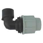 PLASS - GOMITO A 90Â° FEMMINA PLASSON PER TUBO POLIETILENE