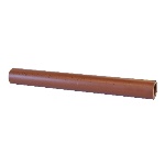 BUCCH - TUBO FILETTABILE IN PP IN BARRE DA MT 4 MARRONE