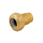 CAVAL - RACCORDO FEMMINA RIDOTTO IN OTTONE PER TUBO PE