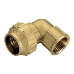 TIEMM - RACCORDO CURVO FEMMINA IN OTTONE TIEMME