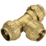 TIEMM - RACCORDO A TEE IN OTTONE TIEMME