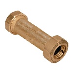 EFFEB - MONOGIUNTO DIRITTO PROLUNGATO PER PE/PE CON ANELLO OTTONE