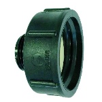 BUCCH - ADATTATORE FM IN PP CON GUARNIZIONE IN EPDM