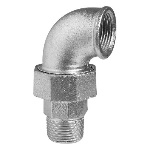 DIANHIDRO - GOMITO CON BOCCHETTONE A 90Â°  SEDE PIANA M/F