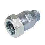 DH 341-7115-09 RACCORDO A COMPRESSIONE IN GHISA PER TUBI IN ACCIAIO TIPO A