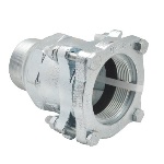 DIANHIDRO - RACCORDO A COMPRESSIONE IN GHISA PER TUBI IN ACCIAIO TIPO AF