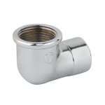 CAVAL - GOMITO RIDOTTO FF OTTONE CROMO