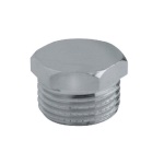 RINAL - TAPPO MASCHIO ESAGONALE OTTONE CROMATO