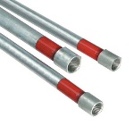 TUBSP - TUBO ZINCATO IN BARRE ML3 ACQUA-GAS SENZA PIOMBO CON FILETTATURA