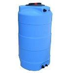 ELBI - SERBATOIO IN POLIETILENE FUORI TERRA AZZURRO VERTICALE