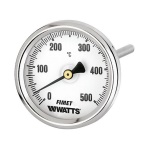 WATTS - TERMOMETRO BIMETALLICO  ATTACCO POSTERIORE TB-63 /FUMI