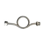 WATTS - RICCIOLO PER MANOMETRO IN RAME NICHELATO