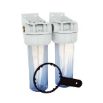 EA - FILTRO PER ACQUA IN PLASTICA DUPLEX