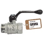 FAIDF - VALVOLA A SFERA MF  CON LEVA F-BRICO