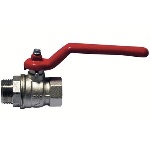 ITAP - VALVOLA A SFERA MF CON LEVA ROSSA