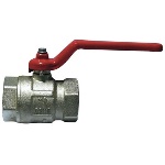 ITAP - VALVOLA A SFERA FF C/LEVA ROSSA