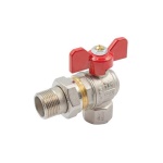 TIEMM - VALVOLA A SFERA PASSAGGIO TOTALE MF SQUADRA PER COLLETTORE