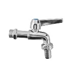 ENOLG - RUBINETTO A SFERA CON PORTAGOMMA CROMATO LUCIDO TIPO EKO-LUX