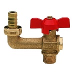 ITAP 354-1405X-04 RUBINETTO PORTAGOMMA A SFERA PER GIARDINO