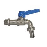 ENOLG - RUBINETTO A SFERA CURVO CON PORTAGOMMA MOD. EKO-LUX