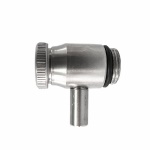 DIANKAMIN - RUBINETTO ANTIGOCCIA INOX FISSO A BOTTONE