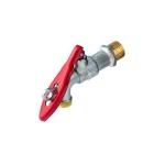 TIEMM - RUBINETTO A SFERA EOLO CON LEVA LUCCHETTABILE