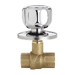 FIV - VALVOLA A SFERA DA INCASSO FF CON MANIGLIA E ROSONE