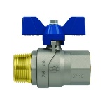 FIV 354-5103-07 VALVOLA A SFERA P.T. CON FARFALLA EVOLUTION MASCHIO-FEMMINA