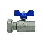 FIV - VALVOLA A SFERA P.T. CON FARFALLA EVOLUTION FEMMINA-DADO GIREVOLE