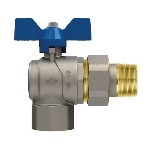 FIV - VALVOLA A SFERA P.T. CON FARFALLA A SQUADRA EVOLUTION FEMMINA-BOCCHETT