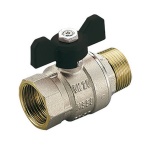 TIEMM - VALVOLA A SFERA MF SCIROCCO PASSAGGIO TOTALE CON FARFALLA